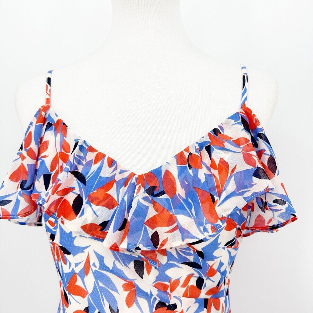 Lauren Ralph Lauren Womens Maxi Dress Sz 4 Floral Elegant‎ Summer Chic Feminine - Picture 5 of 10